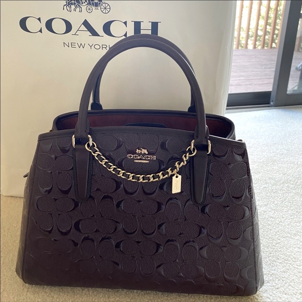 Coach Margot brand new with tags - Burgundy